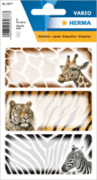 Herma 5877 Szafari mintás füzetcímke (9 db / csomag)