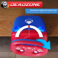 Spirit of Gamer RACE WHEEL PRO AIR Kormány - Piros/Kék (PC / PS3 / PS4 / Switch / Android)