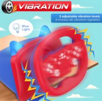 Spirit of Gamer RACE WHEEL PRO AIR Kormány - Piros/Kék (PC / PS3 / PS4 / Switch / Android)