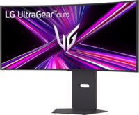 LG 34" 34GX900A-B UltraWide 21:9 3440×1440 IPS Ívelt Gaming Monitor - Fekete