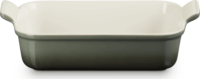 Le Creuset Heritage Kerámia téglalap alakú sötőedény 26 cm - Zöld