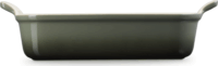 Le Creuset Heritage Kerámia téglalap alakú sötőedény 26 cm - Zöld