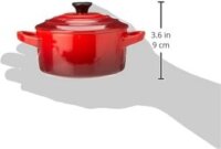 Le Creuset Herise Sütőforma készlet 4 darabos 0,2L - Cseresznyepiros