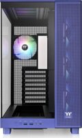 Thermaltake View 380 XL TG ARGB Midi Torony Számítógépház + 4x120mm ventilátor - Fekete/Lila