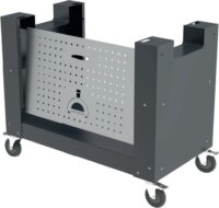 Alfa Forni Base Moderno 3 Pizze Sütőlap - Fekete