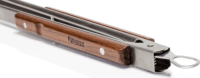 Petromax ZA2 Rozsdamentes acél Grill- és faszéncsipesz 54 cm - Inox / Barna