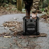 Sangean U-4X Hordozható Építkezési Munka rádió - Fekete