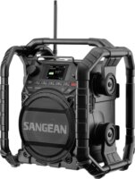 Sangean U-4X Hordozható Építkezési Munka rádió - Fekete