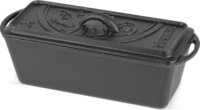 Petromax K4 Téglalap alakú Öntöttvas Sütőforma tetővel 34 x 13,5 cm - Fekete