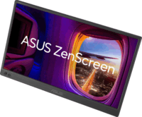 Asus 15.6" ZenScreen MB169CK 16:9 FullHD IPS LCD Hordozható Monitor - Fekete
