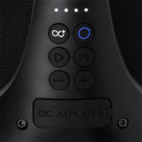 SAL BT 5000 Vízálló Hordozható Bluetooth Hangszóró 50W - Fekete