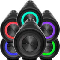 SAL BT 5000 Vízálló Hordozható Bluetooth Hangszóró 50W - Fekete