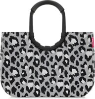 Reisenthel Loopshopper L Bevásárlótáska - Szürke Leopárd mintás