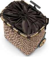 Reisenthel Carrycruiser Gurulós Bevásárlókocsi - Fekete/Bézs Leopárdmintás