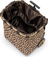 Reisenthel Carrycruiser Gurulós Bevásárlókocsi - Fekete/Bézs Leopárdmintás