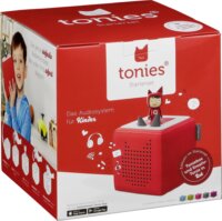 Tonies Toniebox Starterset gyermek hangdoboz 3W - Piros