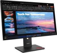 Lenovo 27" T27QD40 16:9 QHD IPS LED Monitor - Fekete