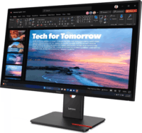 Lenovo 27" T27QD40 16:9 QHD IPS LED Monitor - Fekete