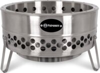 Petromax Tyropit Rozsdamentes acél Tűzkosár 34,9 x 57 x 57 cm - Inox