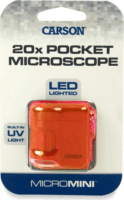 Carson MicroMini Mikroszkóp LED Világítással - Narancssárga