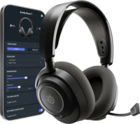 Steelseries Arctis Nova 7 Gen 2 Wireless Bluetooth Gaming Headset - Fekete