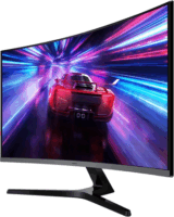 Samsung 32" S32D396GAU 16:9 FullHD VA Ívelt Monitor - Fekete
