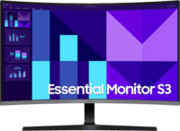 Samsung 32" S32D396GAU 16:9 FullHD VA Ívelt Monitor - Fekete