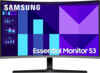 Samsung 32" S32D396GAU 16:9 FullHD VA Ívelt Monitor - Fekete