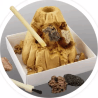 BUKI Mini vulkán Geológia felfedező készlet