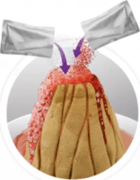 BUKI Mini vulkán Geológia felfedező készlet