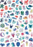 Auzou Az első lemosható tetoválásaim 400 db-os készlet