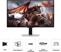 Samsung 32" Odyssey S32DG800SU 16:9 4K OLED Gaming Monitor - Fekete