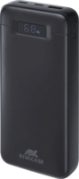RivaCase VA1082 Powerbank USB-A + Type-C / 20000mAh 65W - Fekete