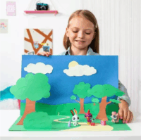 Hasbro Littlest Pet Shop 3 darabos Country Pets játékfiguraszett