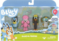 Moose Toys Bluey 4 darabos Barátok játékfigura szett