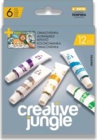 SakotaCreative Jungle 6 színű tubusos tempera készlet kifestővel