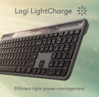 Logitech Signature Solar Wireless Billentyűzet US - Grafitszürke