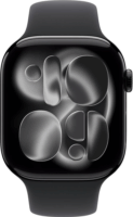 Apple Watch S11 GPS 42mm Okosóra S/M Fekete sportszíjjal - Fekete