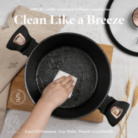 Berlinger Haus BH/8168N Kovácsolt Alumínium Edénykészlet - Fekete / Rózsaarany (10 részes)