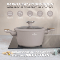 Berlinger Haus BH/8343 Kovácsolt Alumínium Edénykészlet - Matt taupe (10 részes)