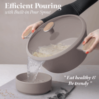 Berlinger Haus BH/8344 Kovácsolt Alumínium Edénykészlet - Matt taupe (15 részes)