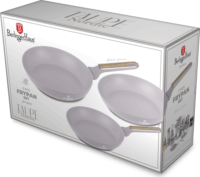 Berlinger Haus BH/8341 3 részes Serpenyő készlet 20 / 24 / 28 cm - Matt taupe