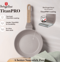 Berlinger Haus BH/8341 3 részes Serpenyő készlet 20 / 24 / 28 cm - Matt taupe