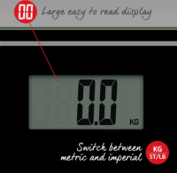 Salter 9207BK3R Digitális Személymérleg Max 150kg - Fekete