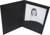 Daiber Profi-Line Portrait Fotómappa 10x15 cm 100 db - Fekete