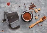 Berlinger Haus BH/8561N 6 személyes Kotyogós kávéfőző - Fekete / Rózsaszín