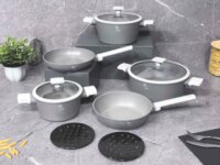 Berlinger Haus BH/7061NN Kovácsolt Alumínium Edénykészlet - Matt szürke (10 részes)