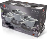 Berlinger Haus BH/7061NN Kovácsolt Alumínium Edénykészlet - Matt szürke (10 részes)