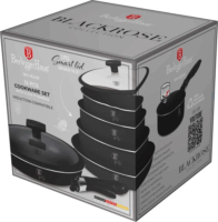 Berlinger Haus BH/8249 12 részes serpenyő szett - Matt fekete