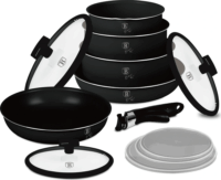Berlinger Haus BH/8249 12 részes serpenyő szett - Matt fekete